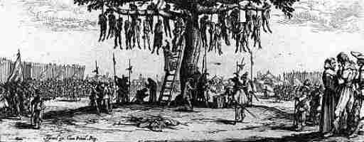 Les misres et malheurs de la guerre par Jacques Callot (JPG)