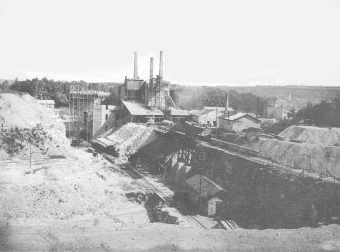 Vue d'ensemble sur les fours  chaux (JPG)