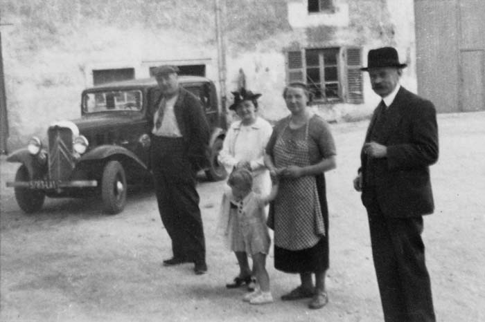 Voiture Rosalie, marque Citron (photo prise vers 1938) (JPG)