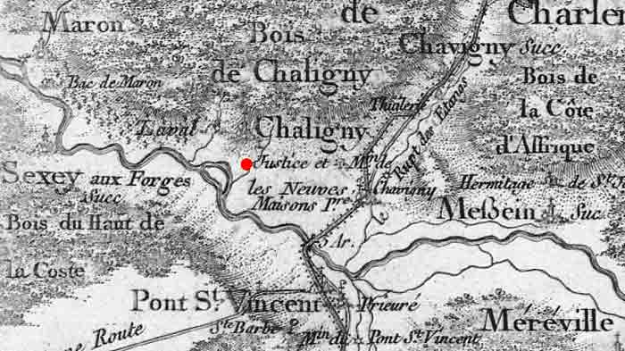 Carte de Csar-Franois Cassini de Thury, 1750 (JPG)