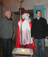 Inauguration de l'&eacute;clairage nocturne de l'&eacute;glise de Chaligny